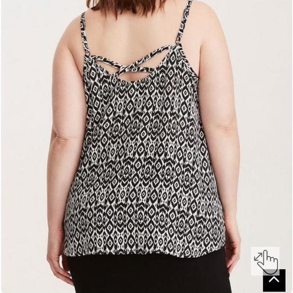Torrid Georgette Swing Cami - Picture 2 of 7